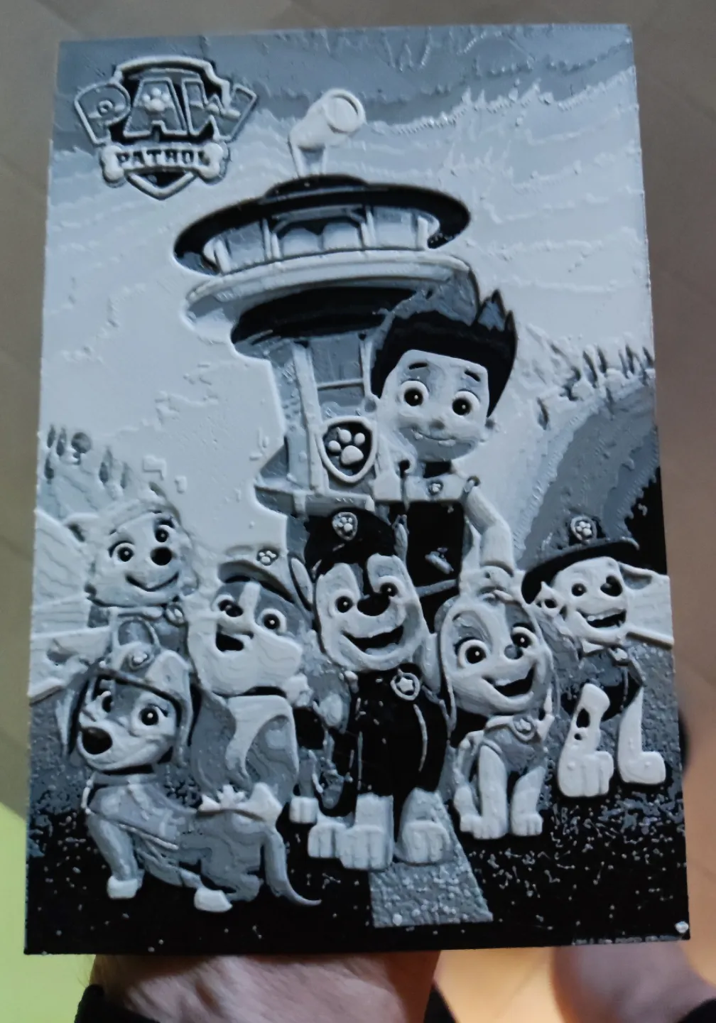 Paw Patrol hueforge