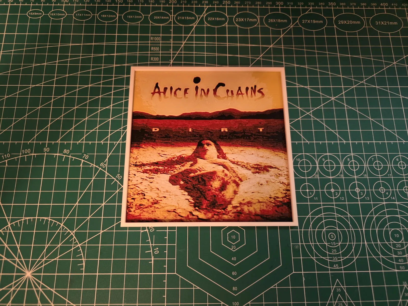 Alice In Chains "Dirt" Album - Hueforge Art