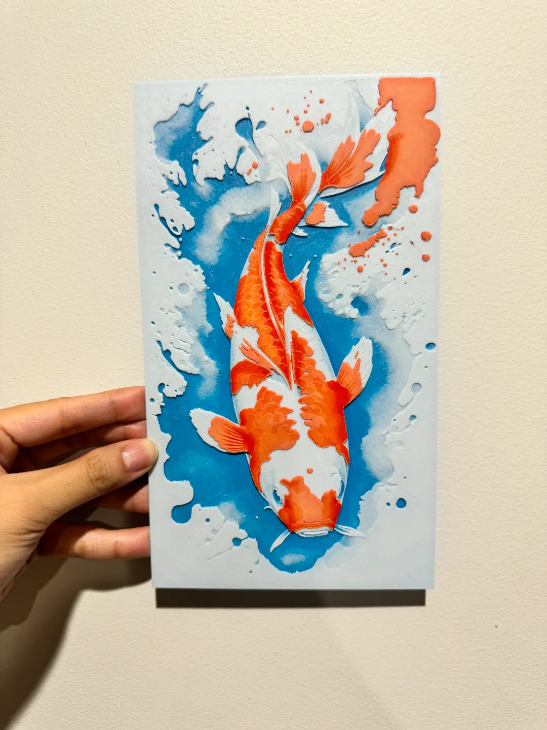 Koi - HueForge Print