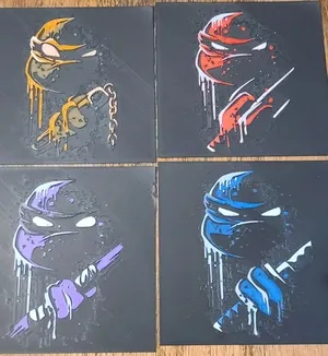 Leonardo / TMNT / Ninja Turtle / Wall Art / 2d art