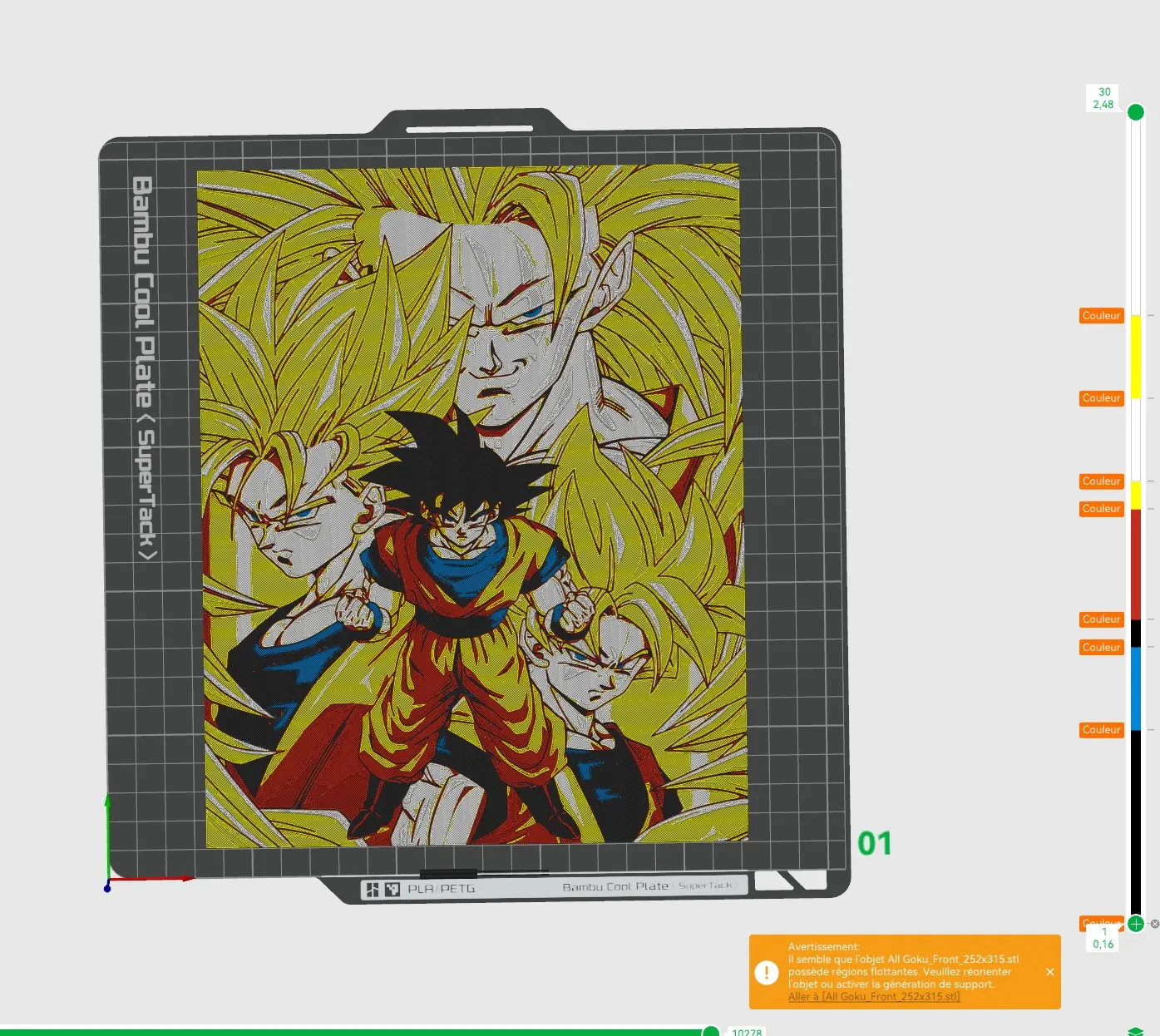 Goku Hueforge - Dragon Ball Z