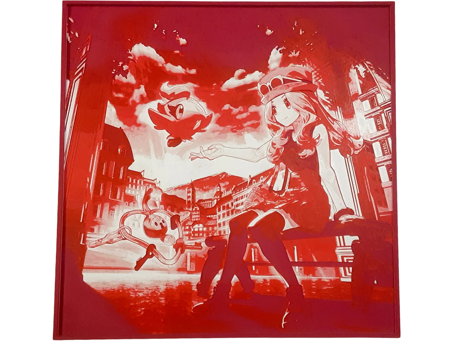 Serena Pokemon X/Y Spritzee Klefki Hueforge Red