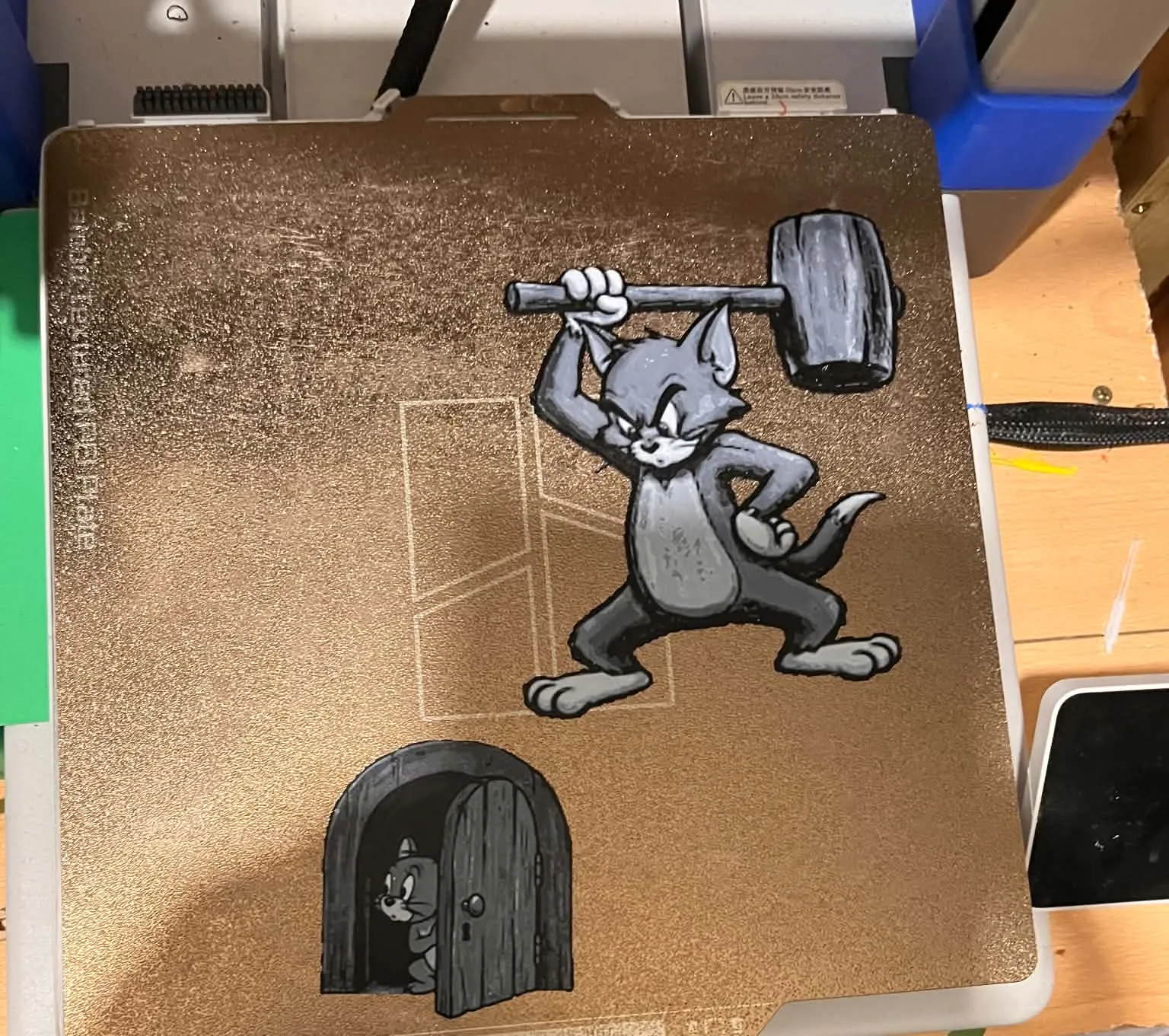 Tom And Jerry Skirting Board Hueforge