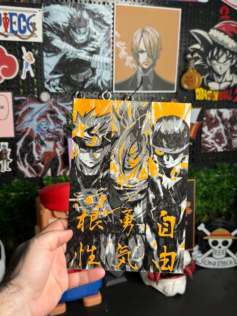 Naruto Luffy Goku Hue Forge