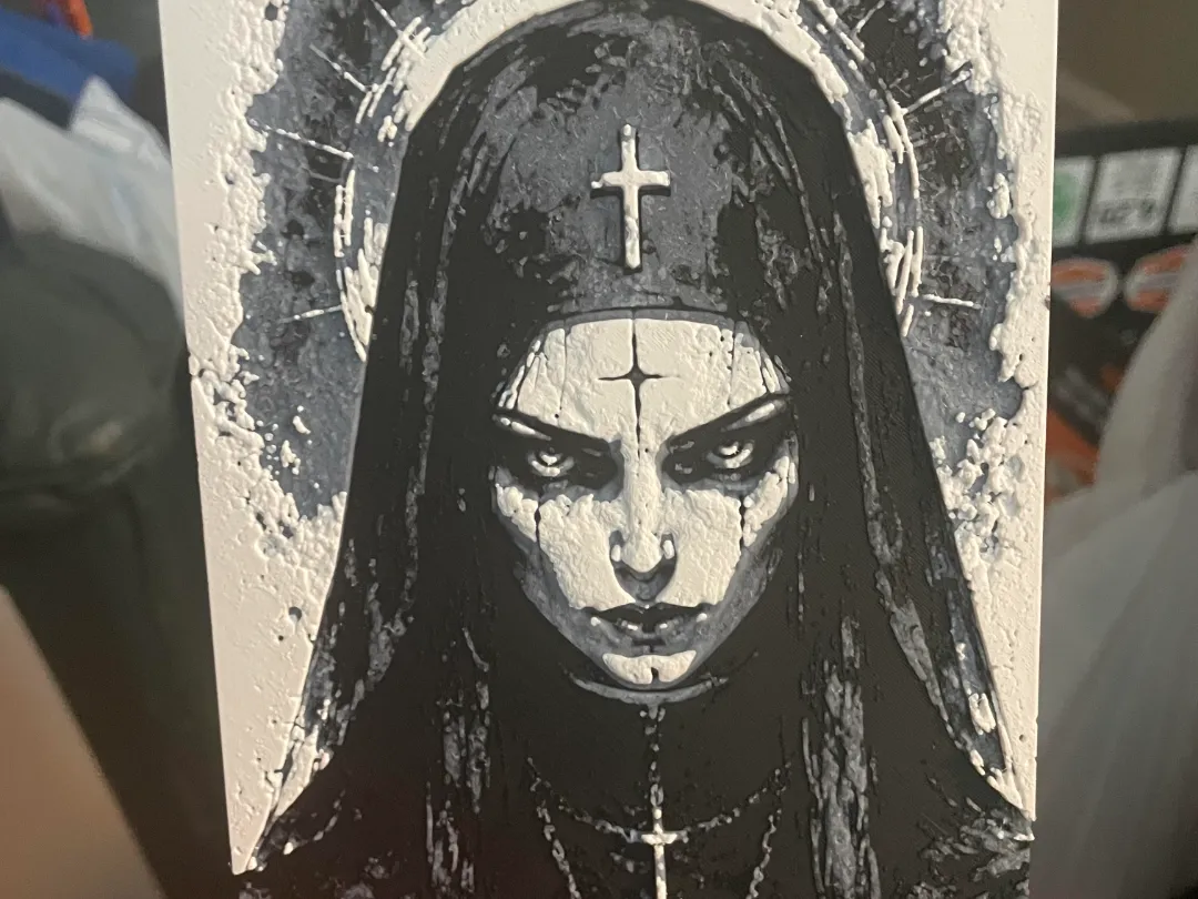Scary Nun Hueforge