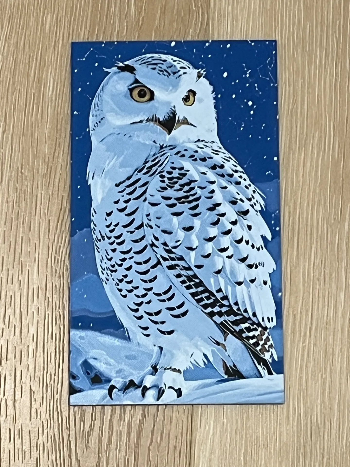 Animal Snowy Owl Hueforge