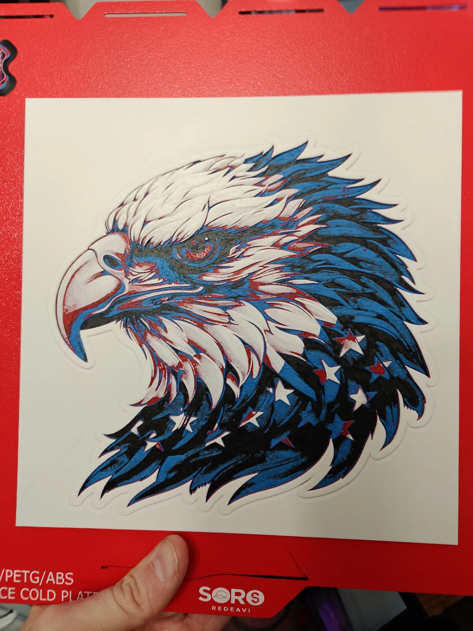 250 Bald Eagle Hue Forge