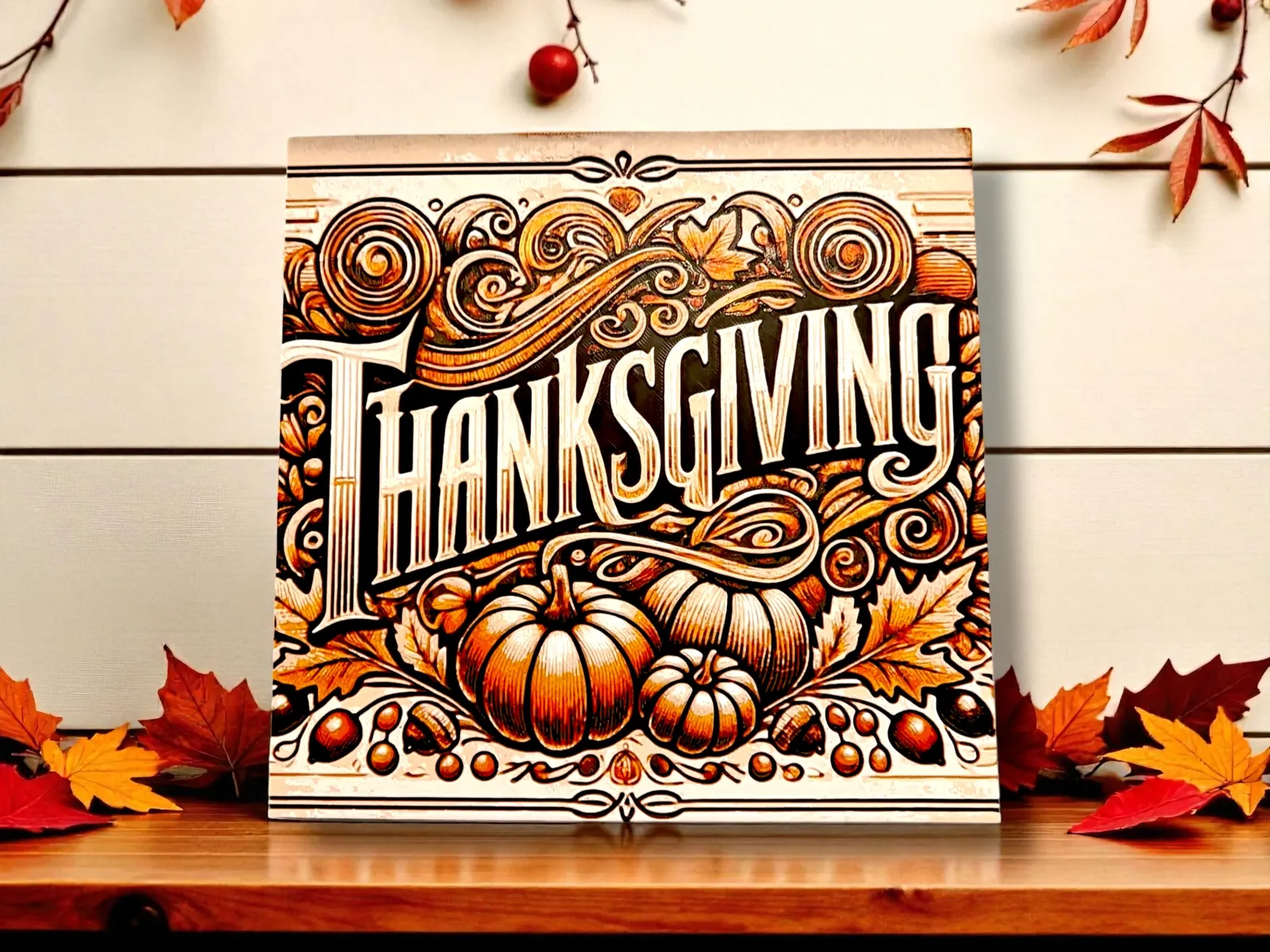 Thanksgiving Hueforge