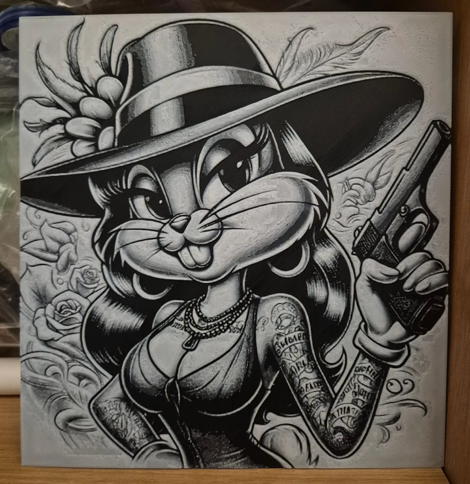 Buggsy Malone Hueforge