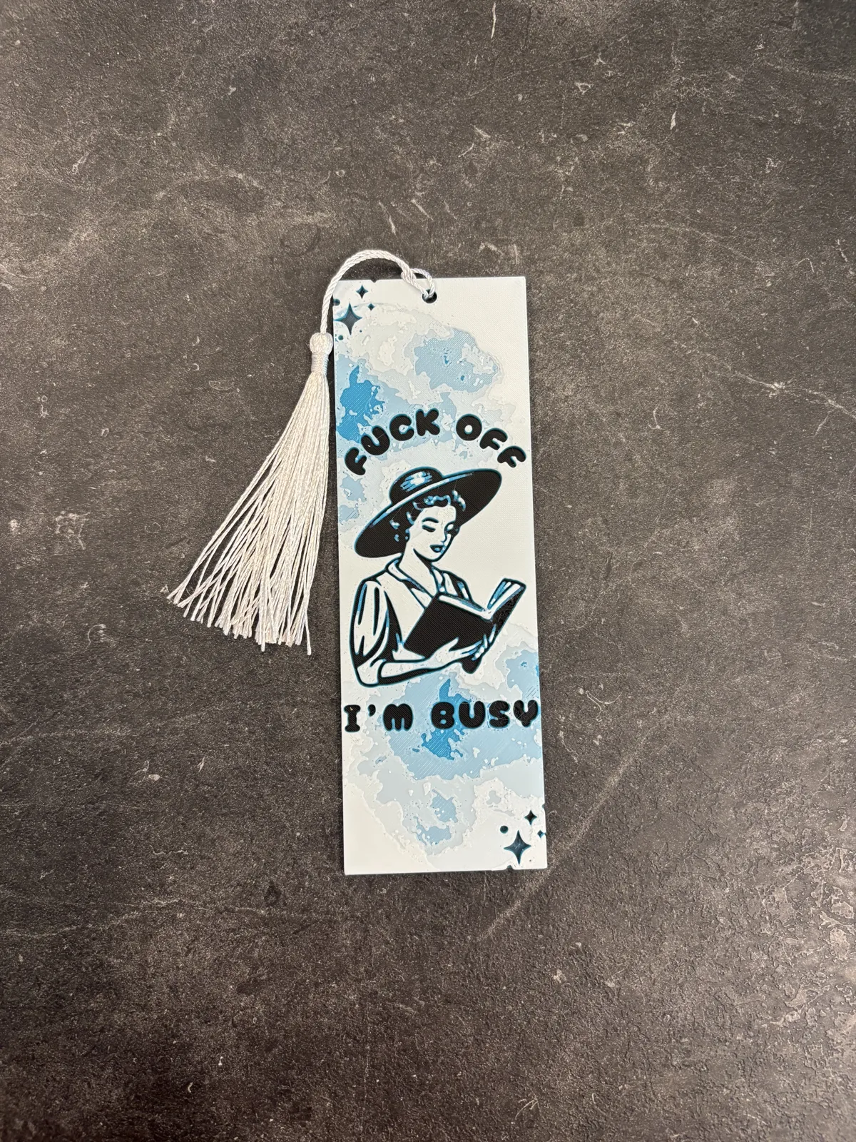 F Off Im Busy Bookmark Hueforge