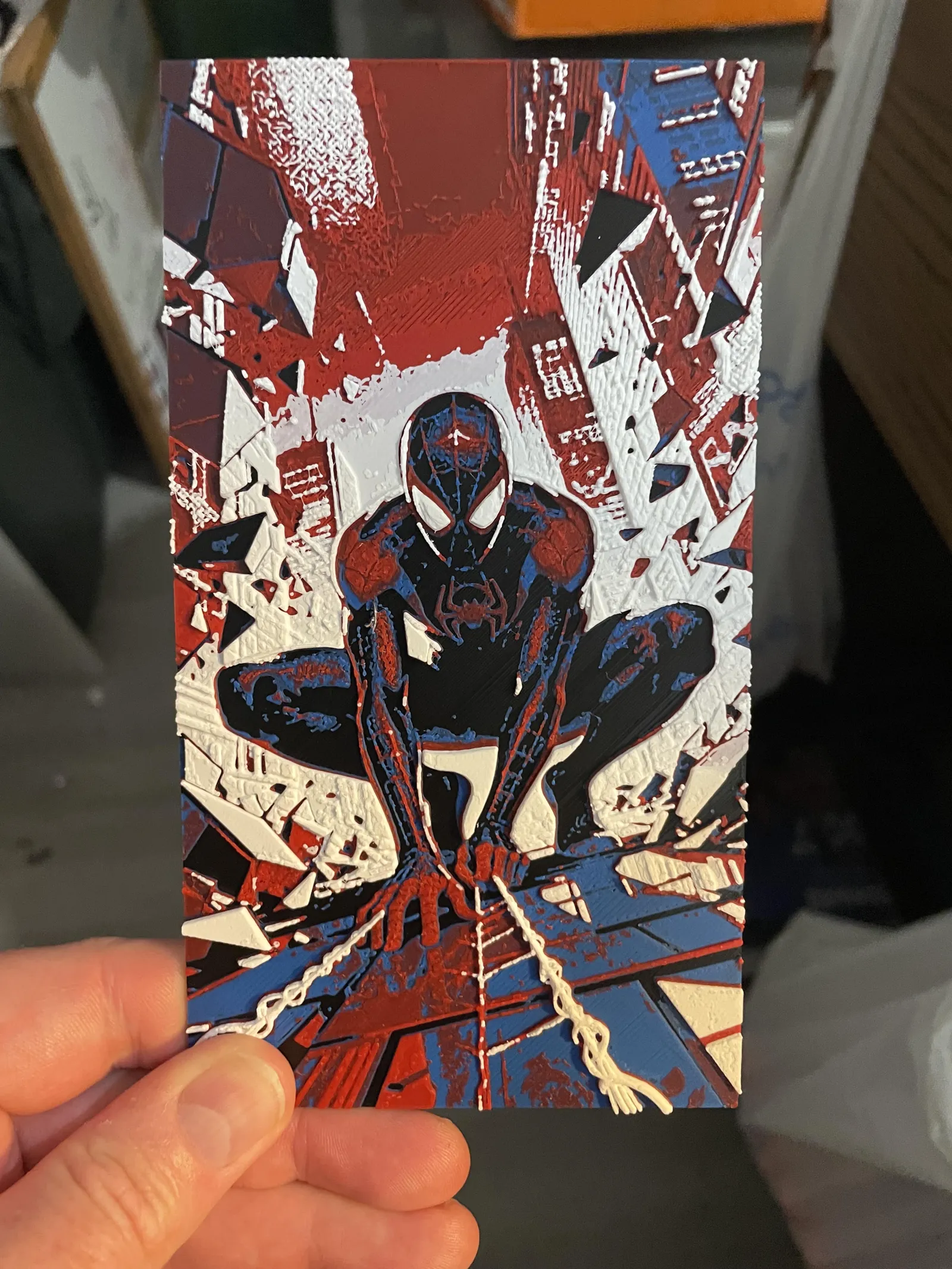 Miles Spiderman Hueforge