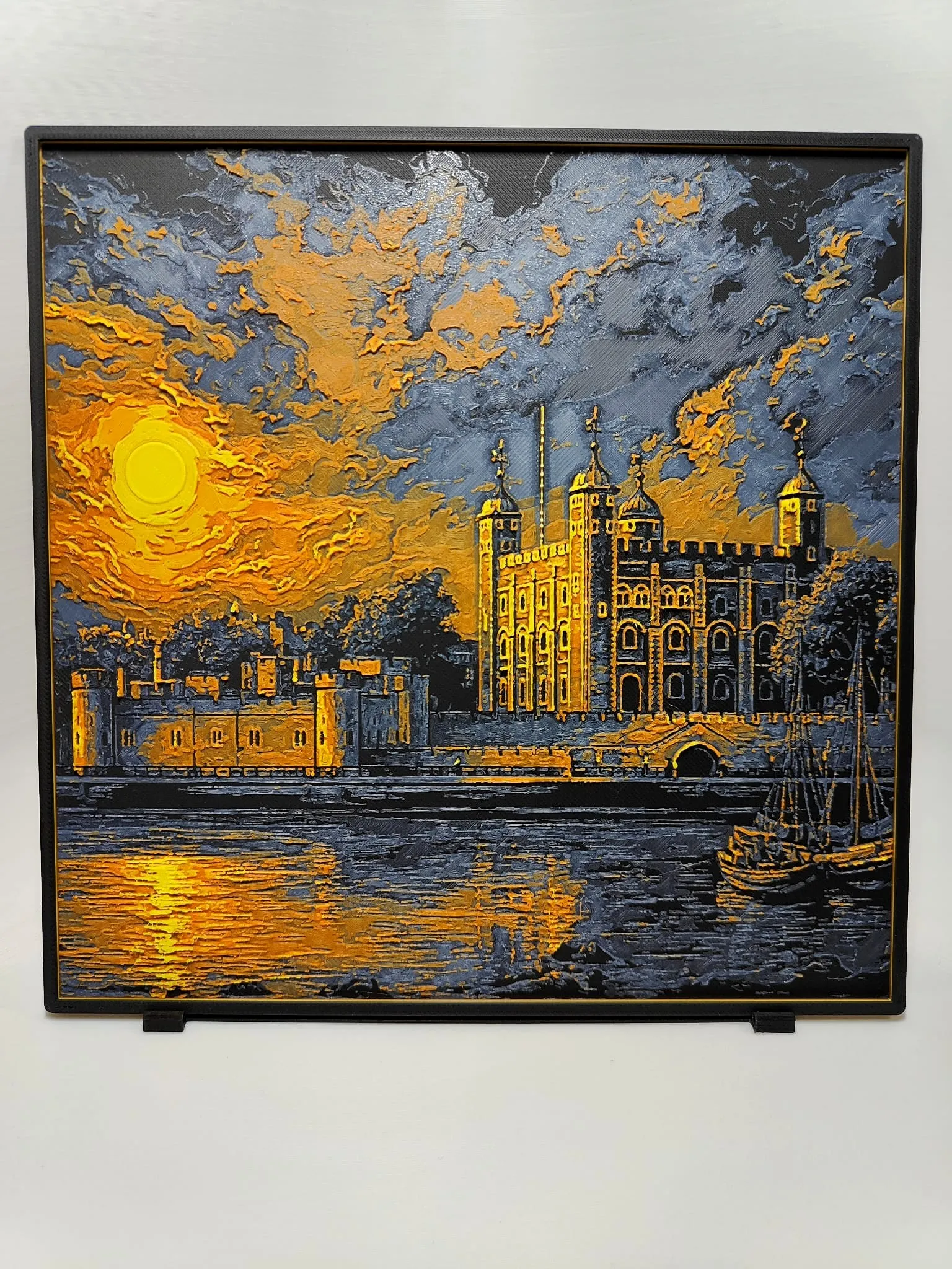 Tower of London Sunset - Hueforge