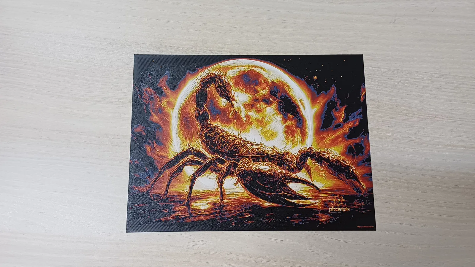 scorpion hueforge