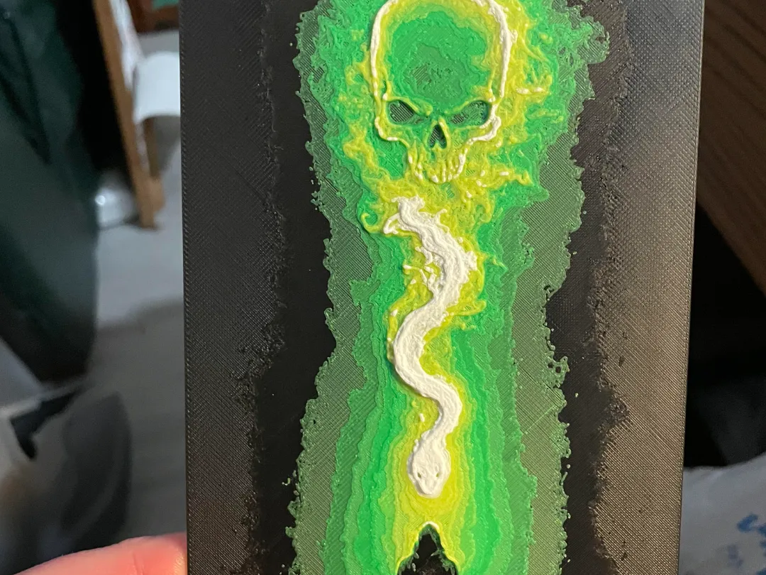 Harry Potter_Slytherin Hueforge