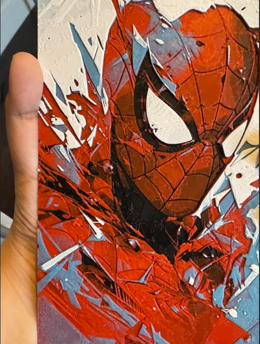 Spider-Man Hueforge
