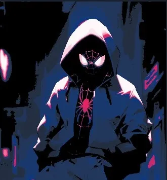 Miles Morales (Spider man) Hue Forge