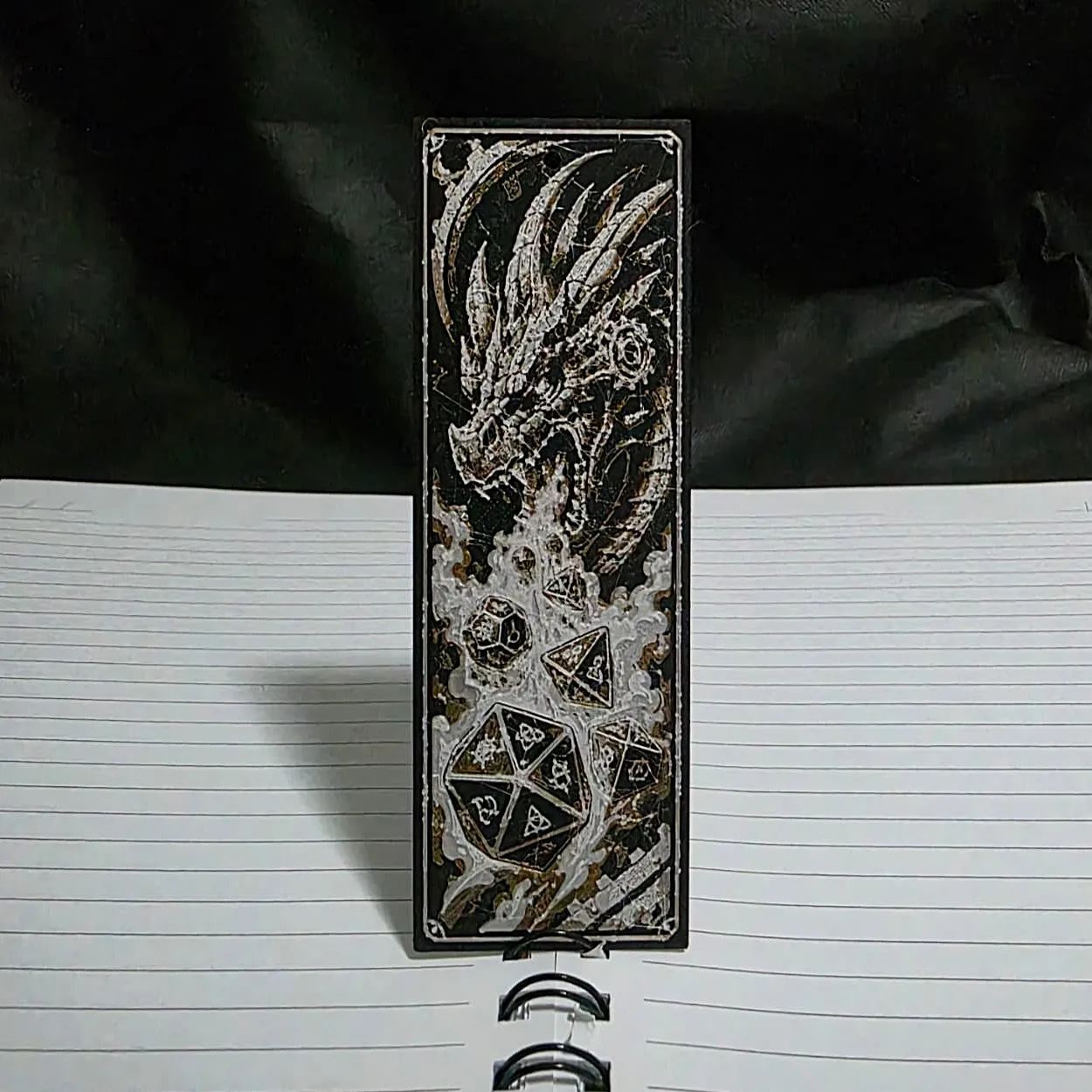 Clockwork Dragon’s Roll – HueForge Bookmark