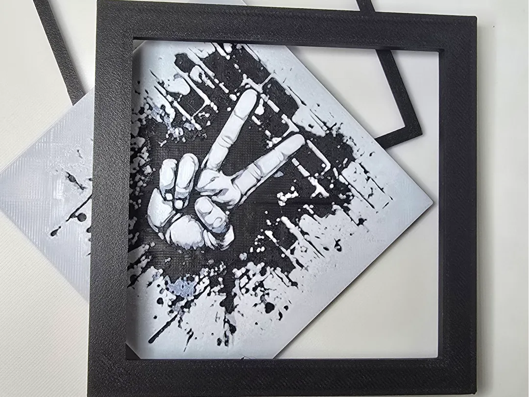 Hueforge Square Frame