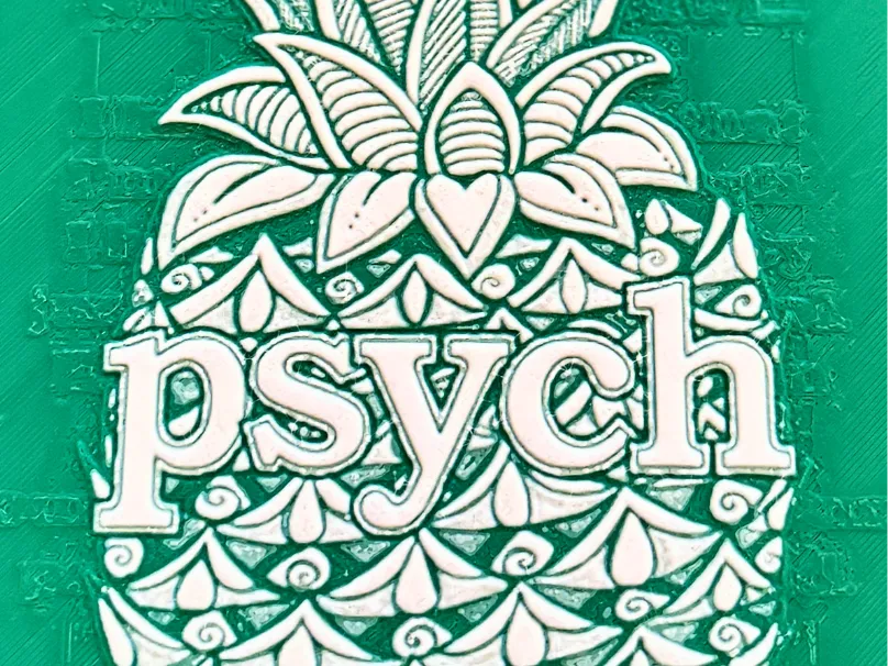 Psych Pineapple Hueforge