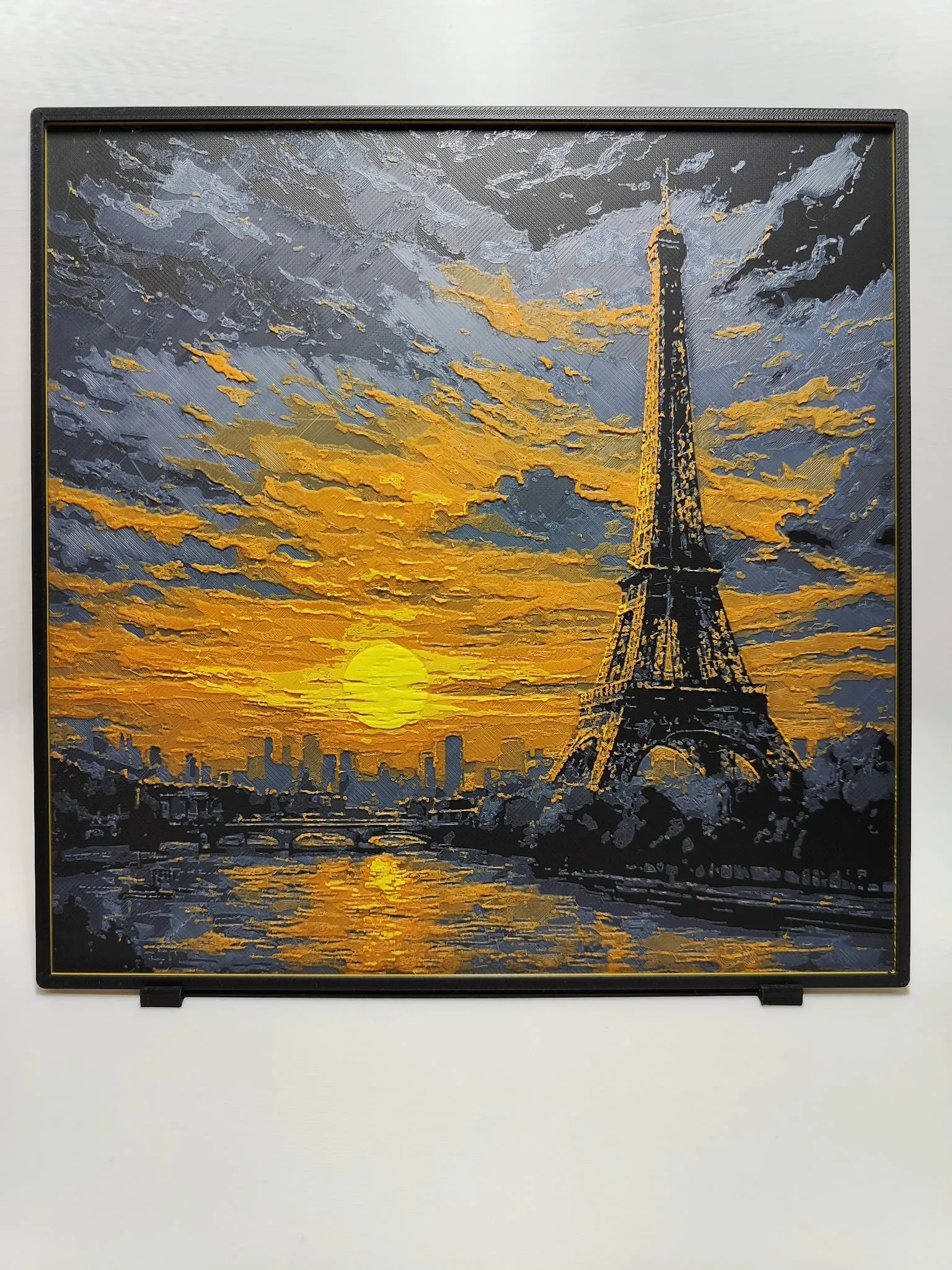 Eifel Tower sunset - Hueforge