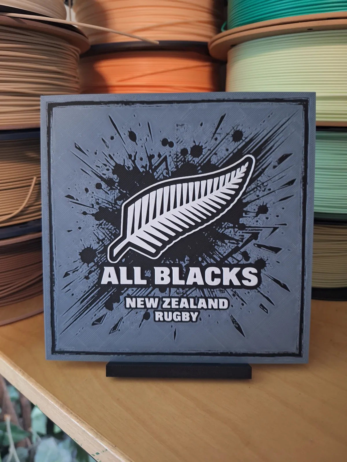 New Zealand All Blacks - Hueforge