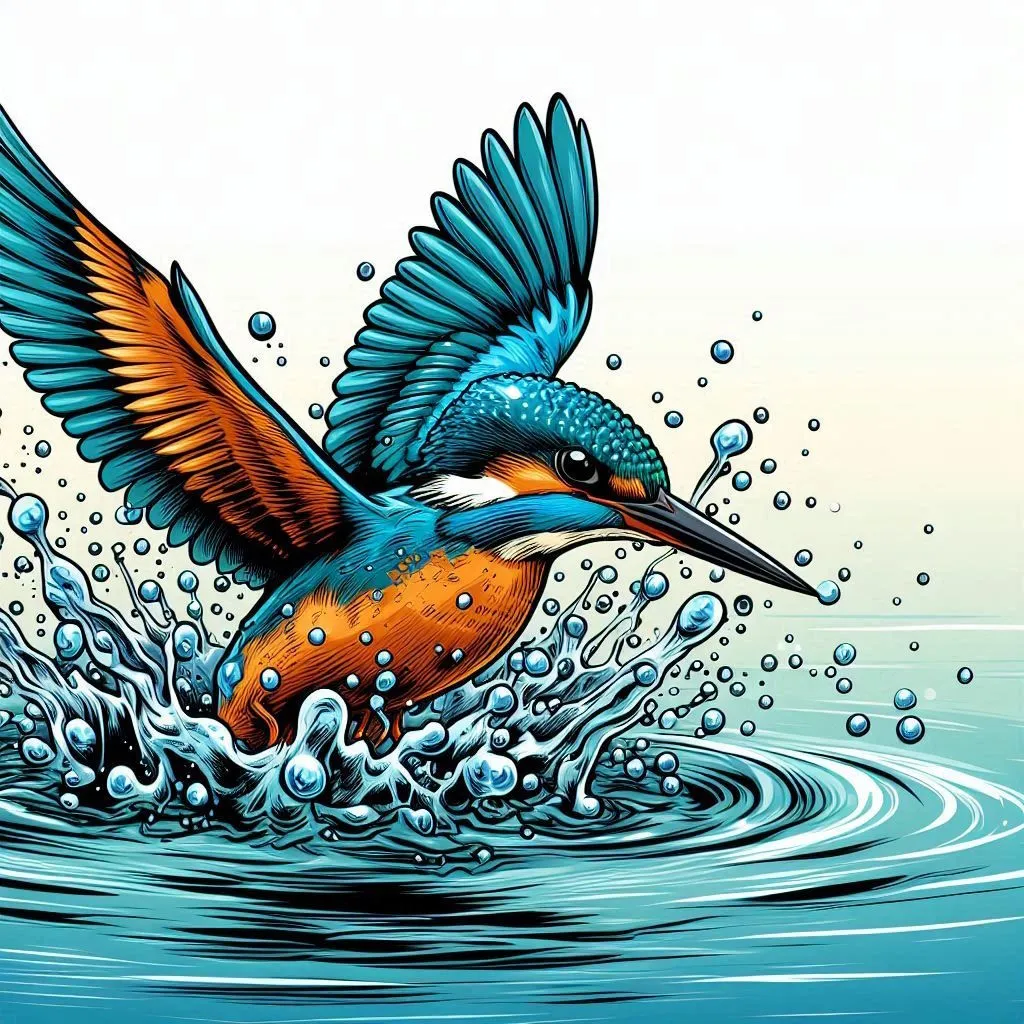 Kingfisher HueForge 200x200