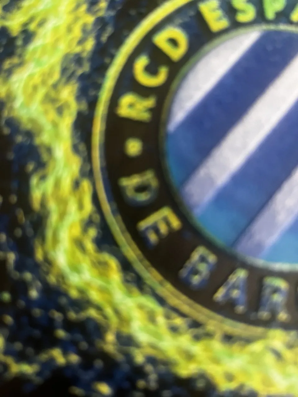 Hueforge Escudo del RCD Espanyol