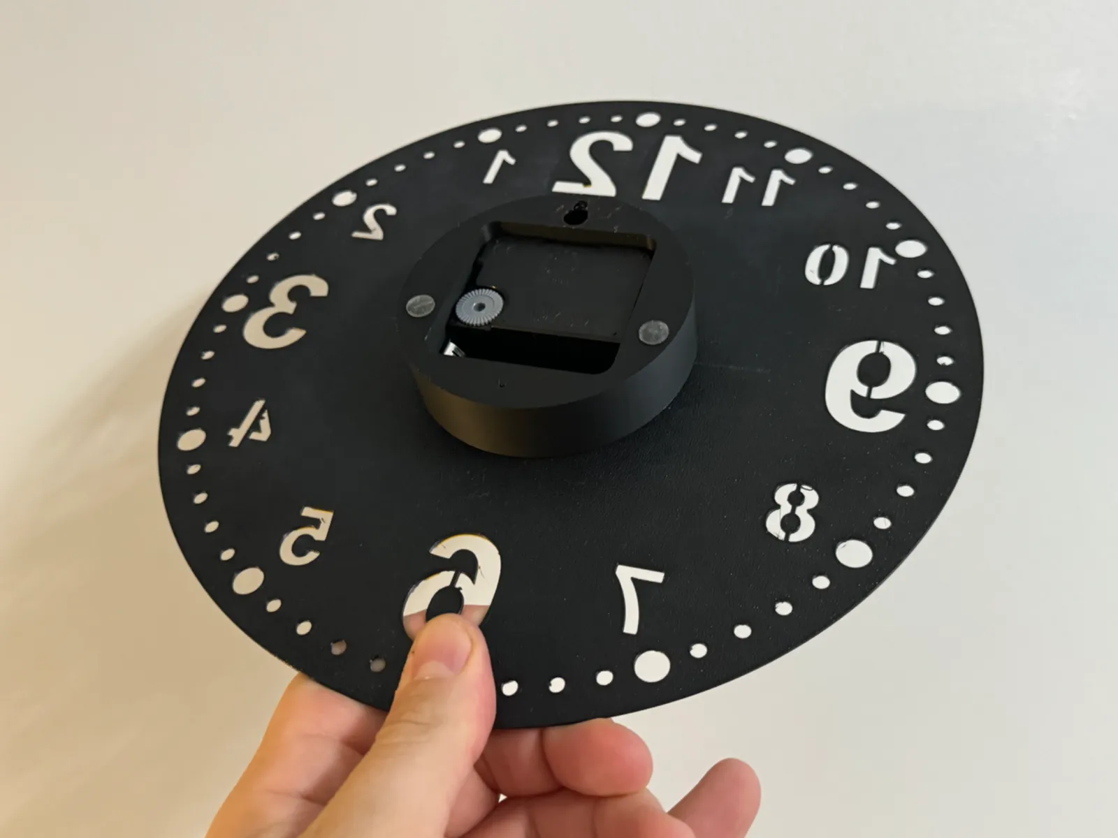 Wall Clock Luffy One Piece Hueforge Kit011