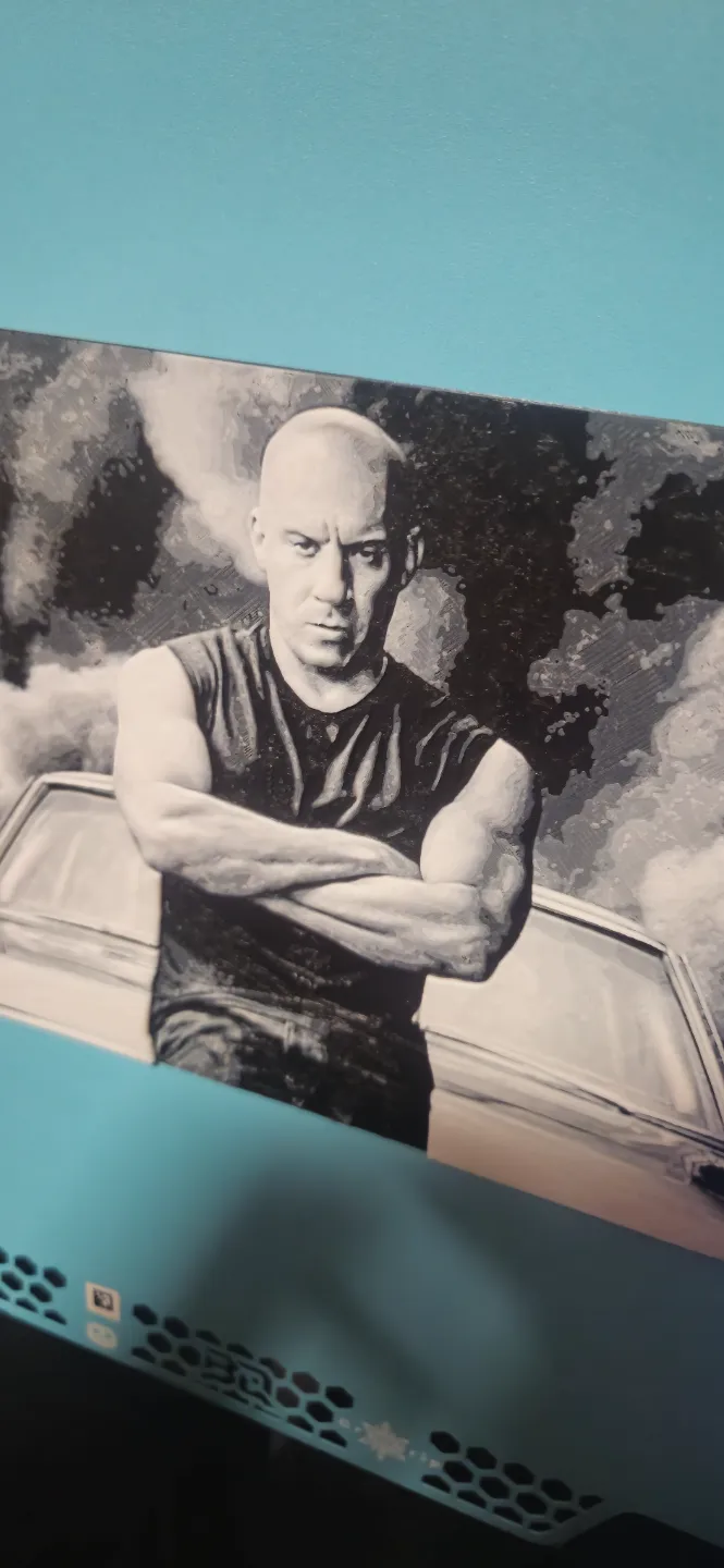 Vin Diesel/fast and the furious/Hueforge