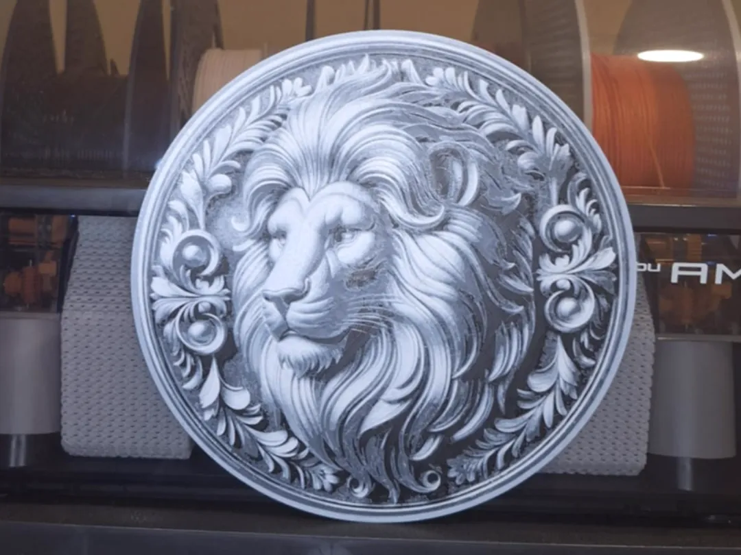 Leo - Zodiac sign - Hueforge - 2 colours