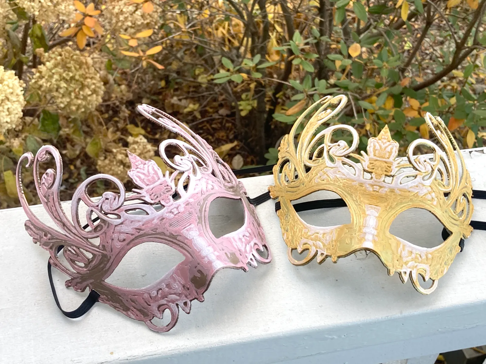 Filigree Masquerade Mask - Hueforge - prints flat