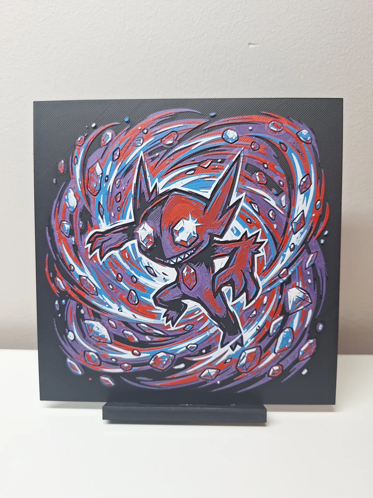 Sableye Swirl - Hueforge Wall Art