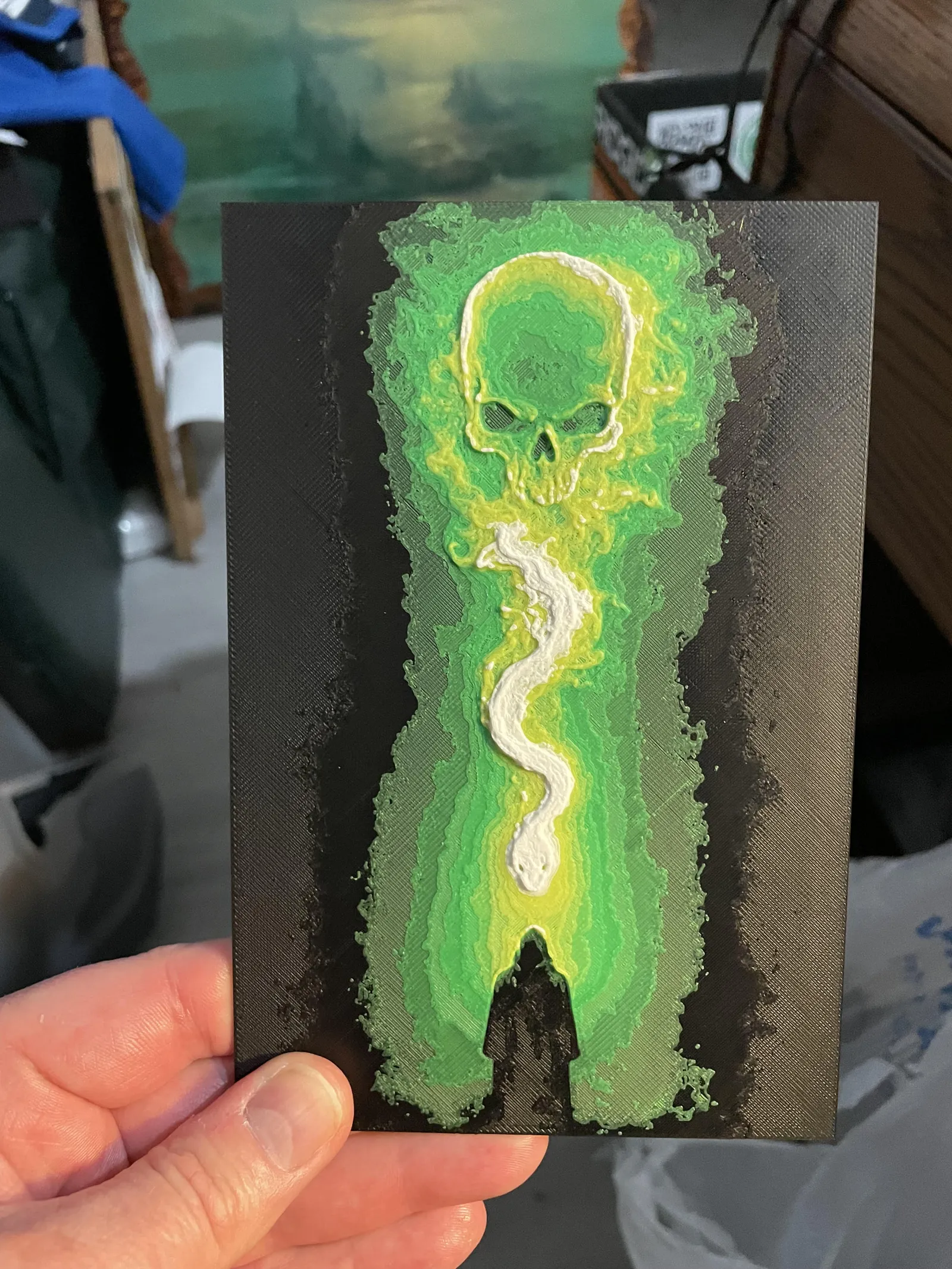 Harry Potter_Slytherin Hueforge