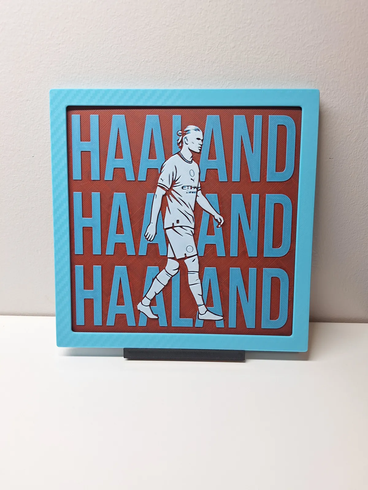 Haaland Stride - Hueforge Wall Art