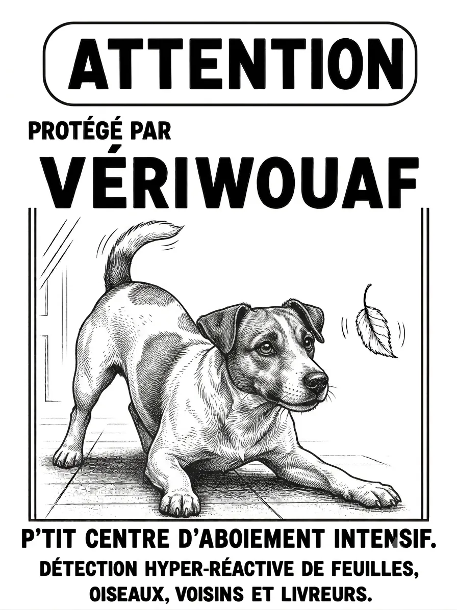 jack russel pancarte