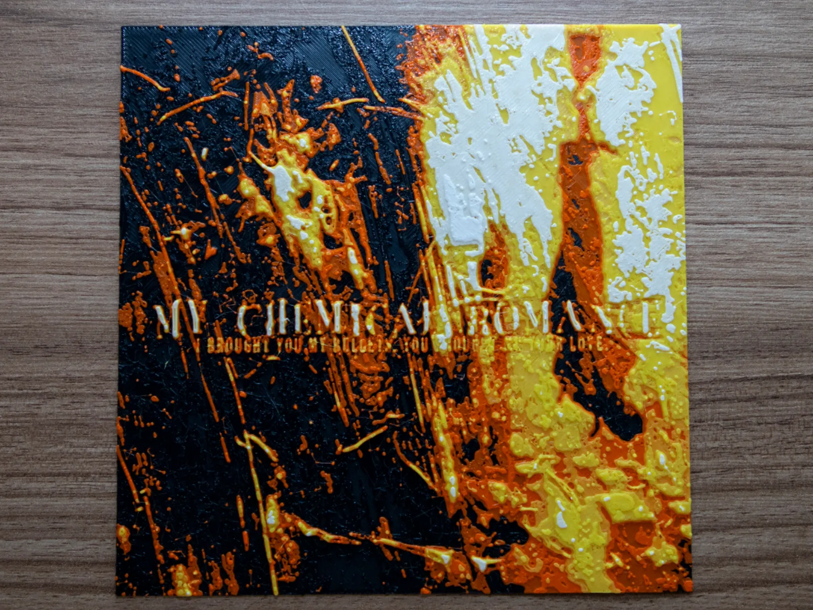 My Chemical Romance Bullets Hueforge