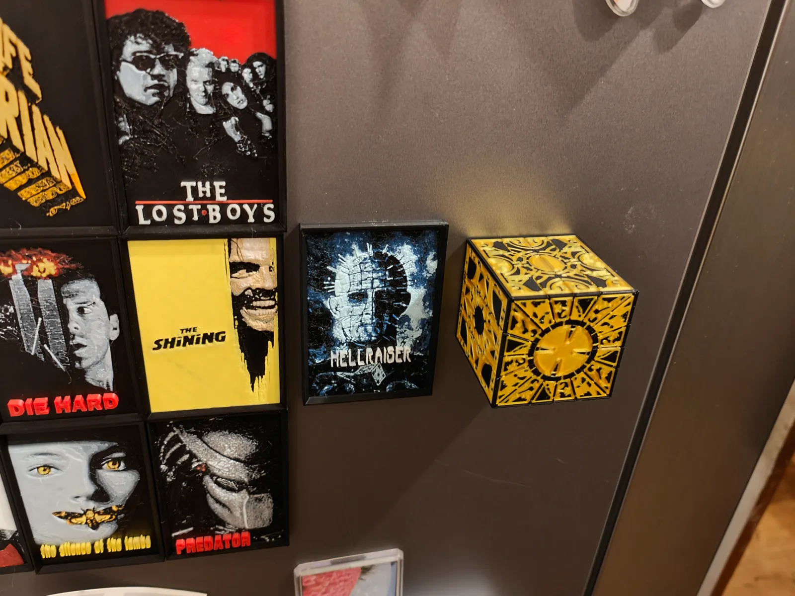 Hellraiser Clive Barker movie poster fridge magnet