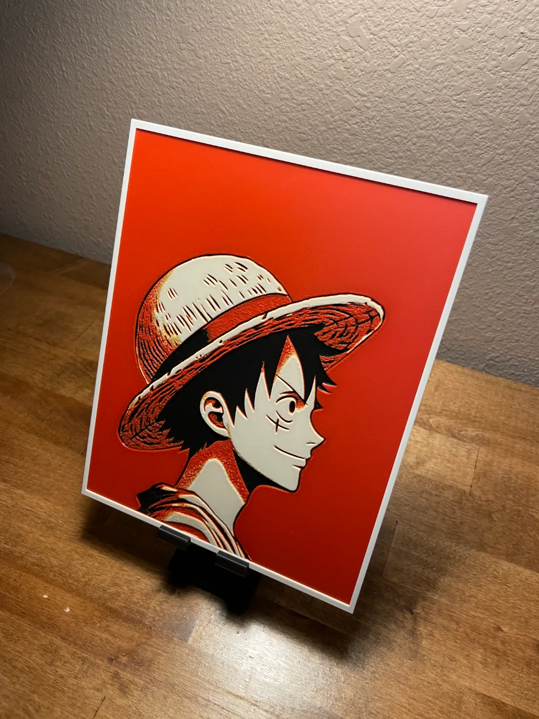 Hueforge - One Piece - Luffy Side View