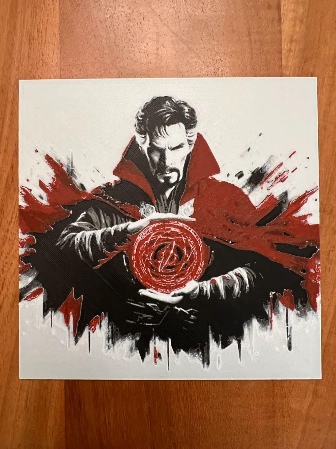 Dr. Strange in Red Cape