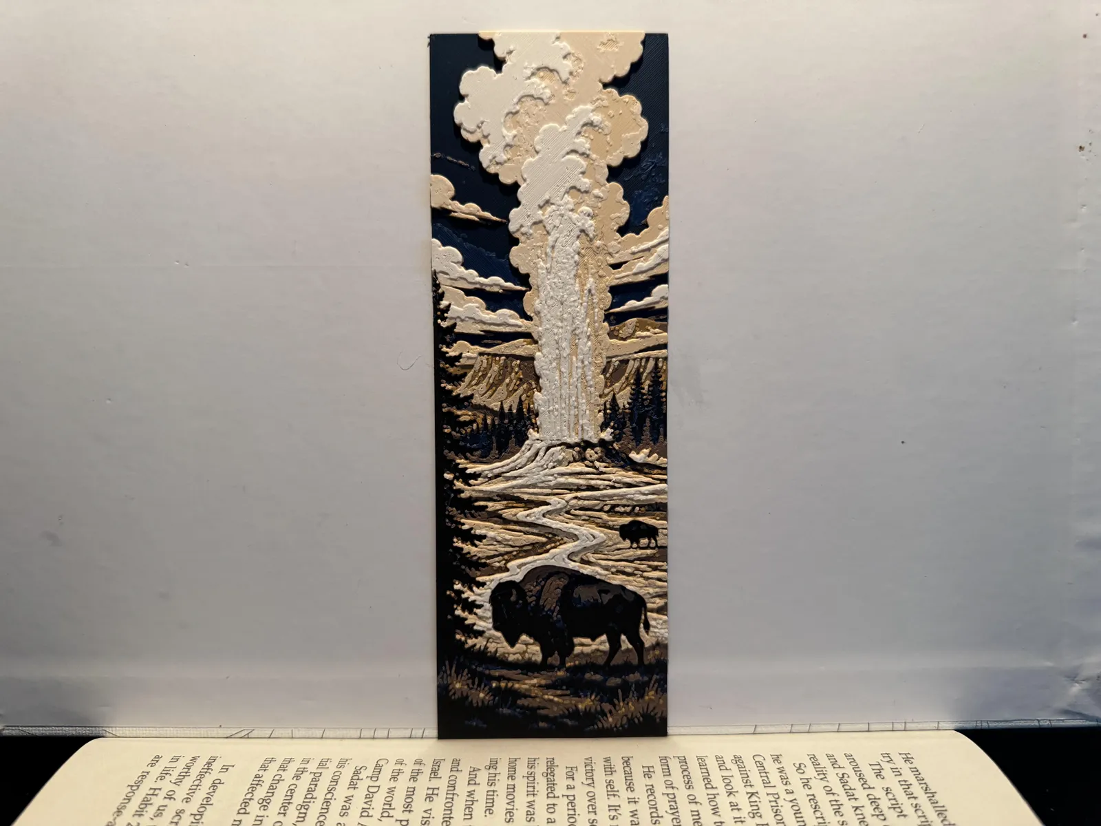 Yellowstone Geyser - Bookmark