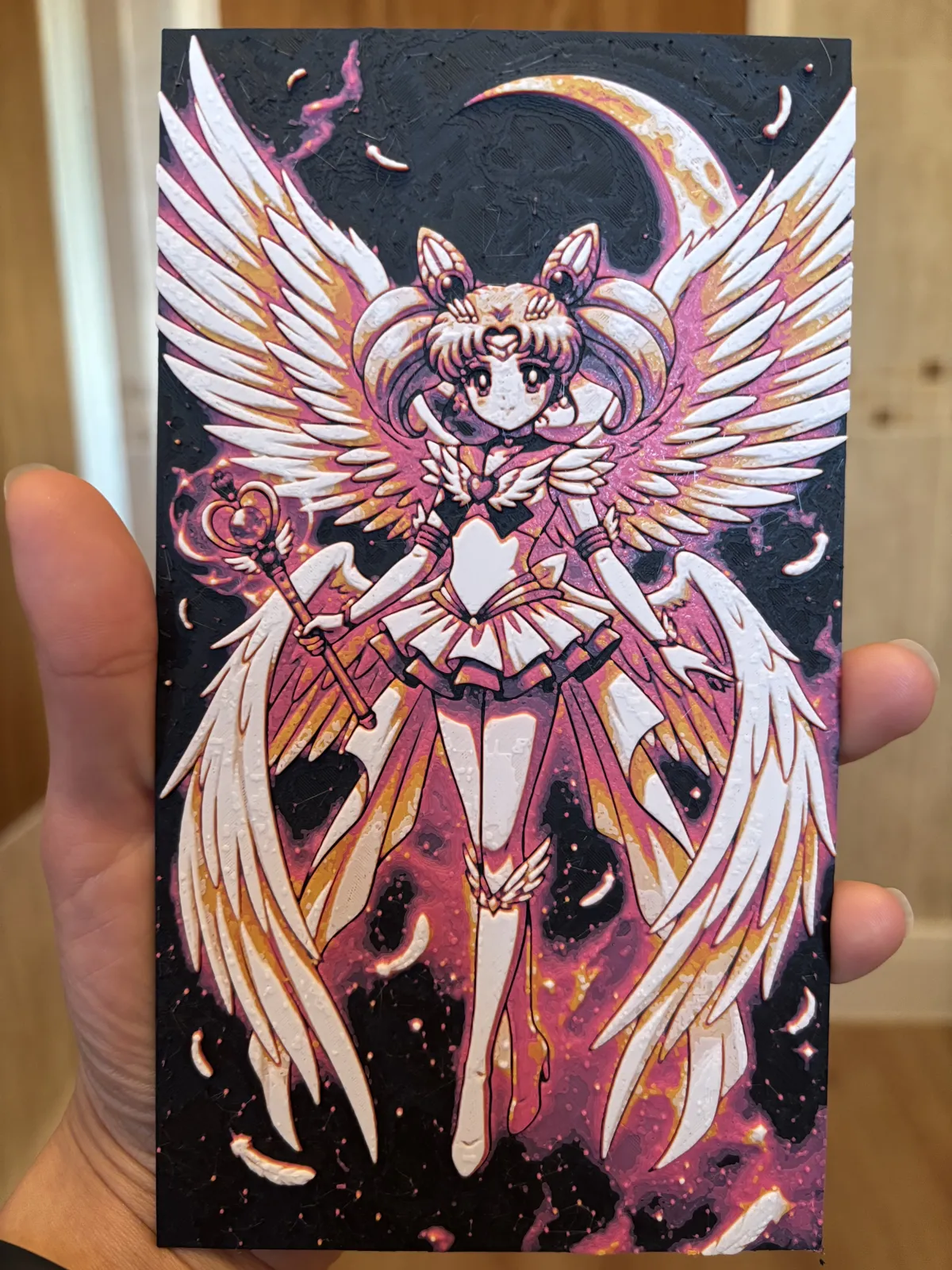 Chibiusa Hueforge - Sailor Chibi Moon inspired art