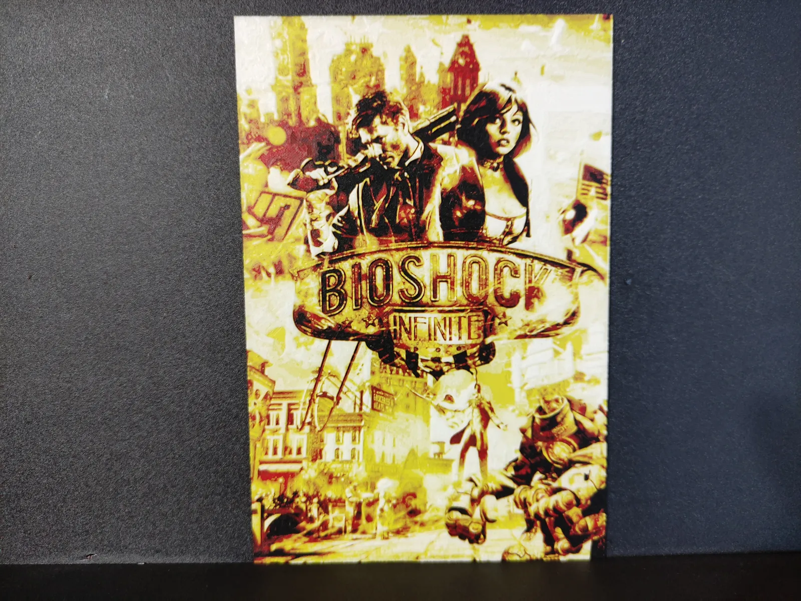 Bioshock Infinite Cover -Elizabeth & Booker DeWitt