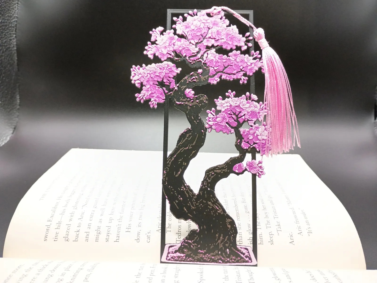 Sakura Bookmark Framed
