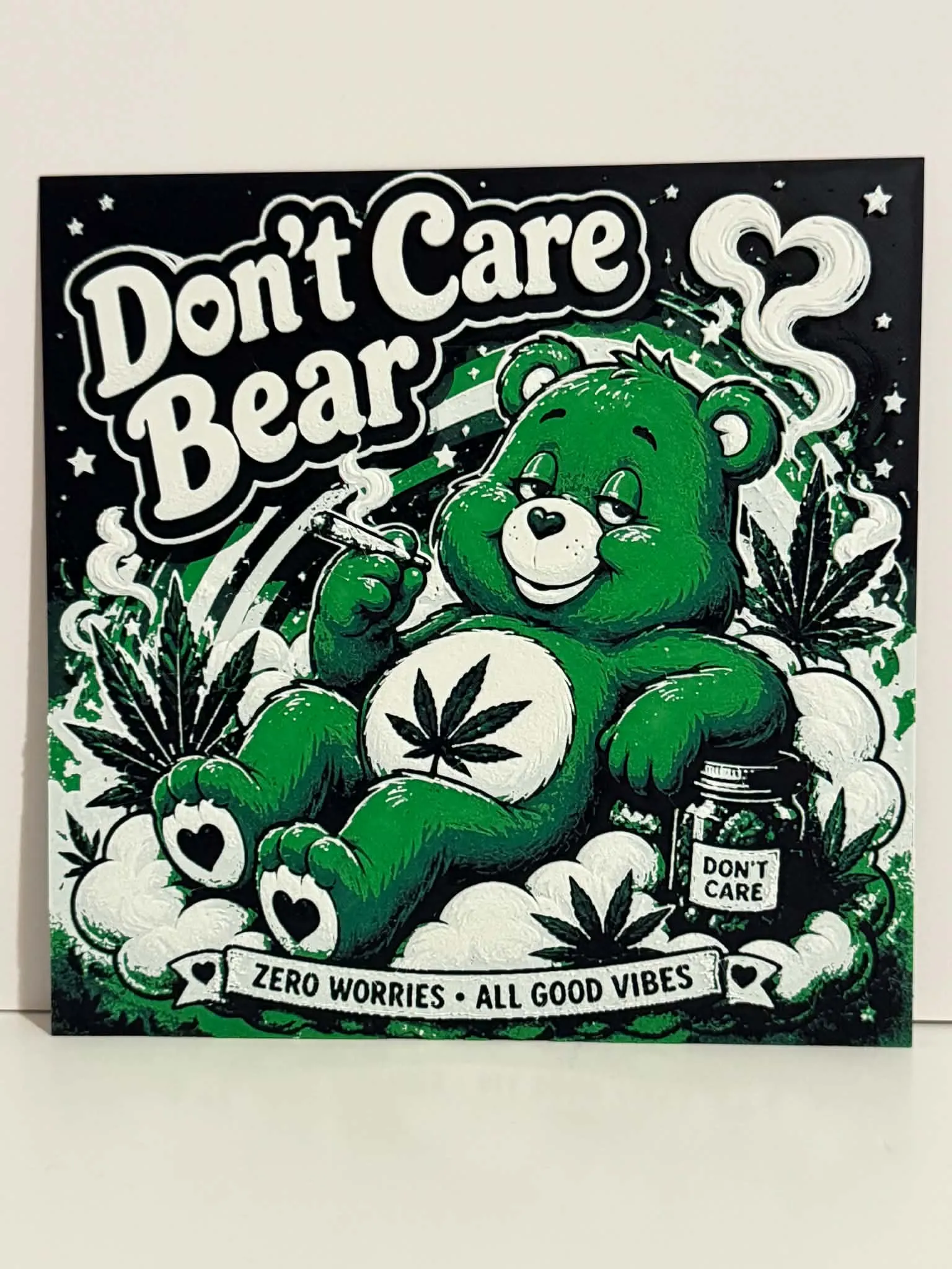 Don't Care Bear Hueforge