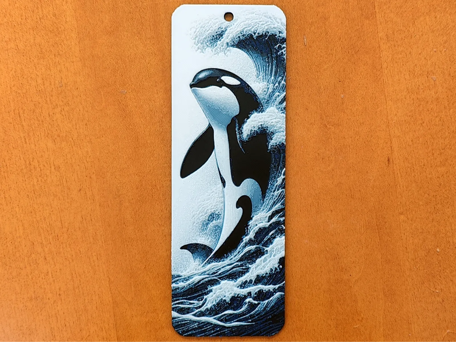 Orca - Killer Whale Bookmark - Hueforge