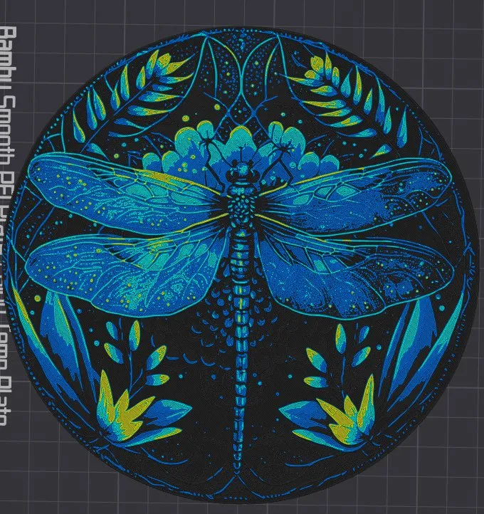 Dragonfly hueforge