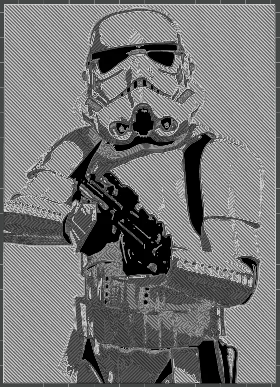 Star Wars Stormtrooper 200-150mm Hue Forge