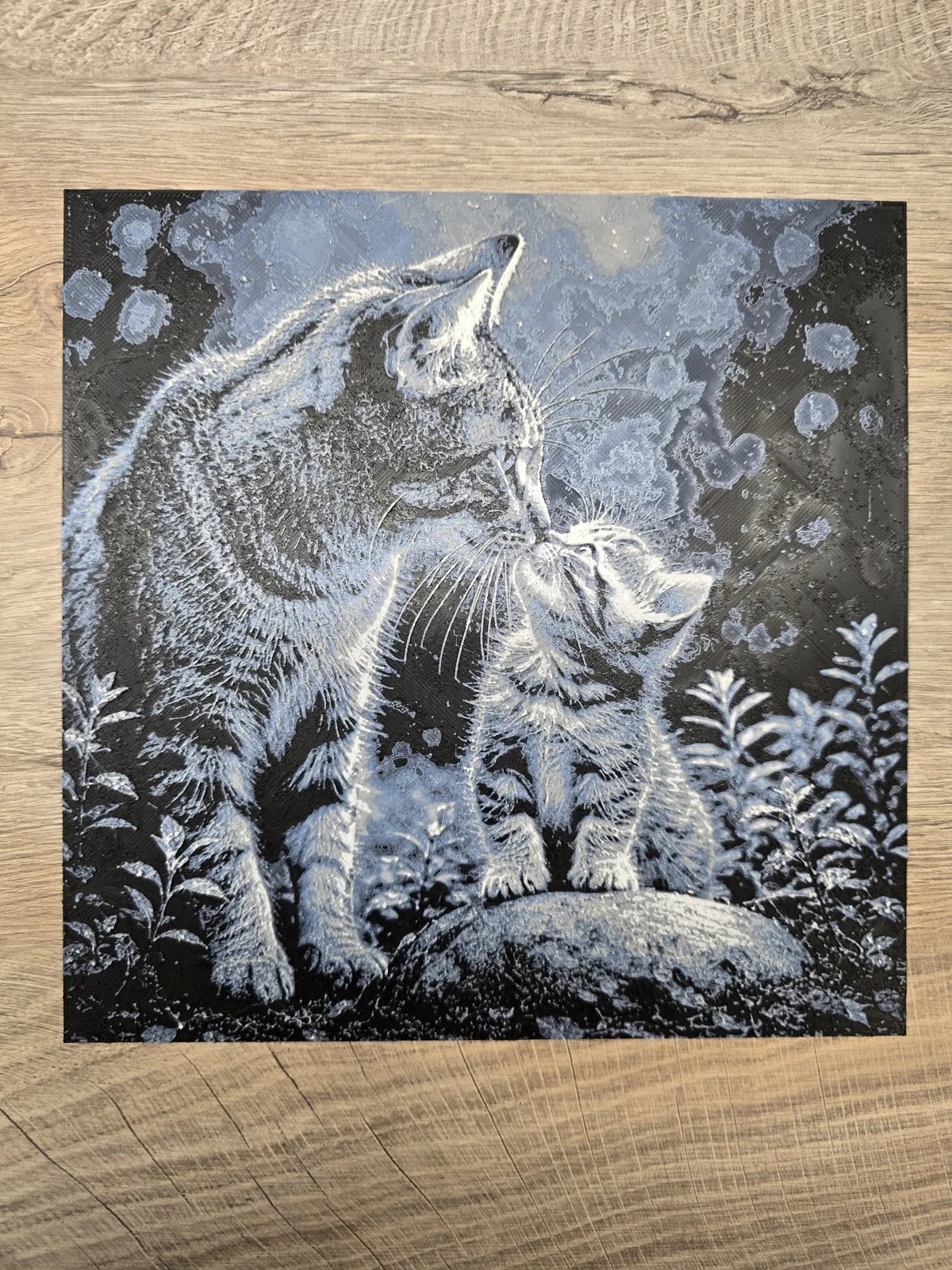 2 Katzen - Hueforge