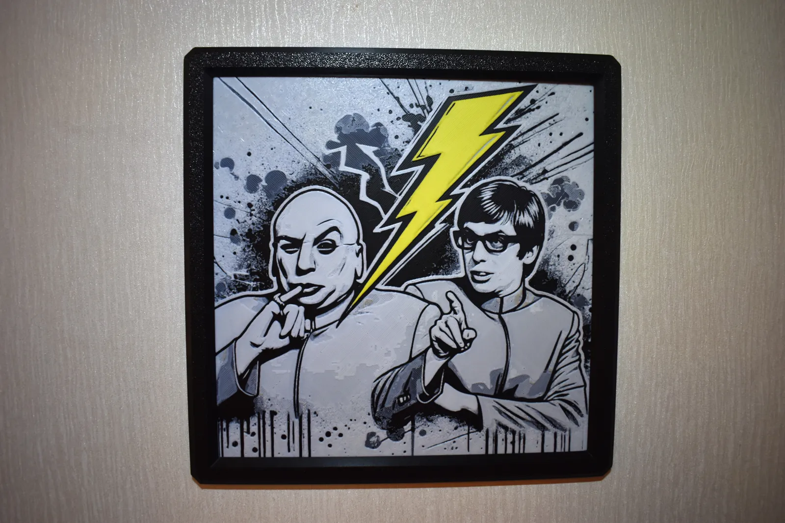 Austin Powers Hueforge