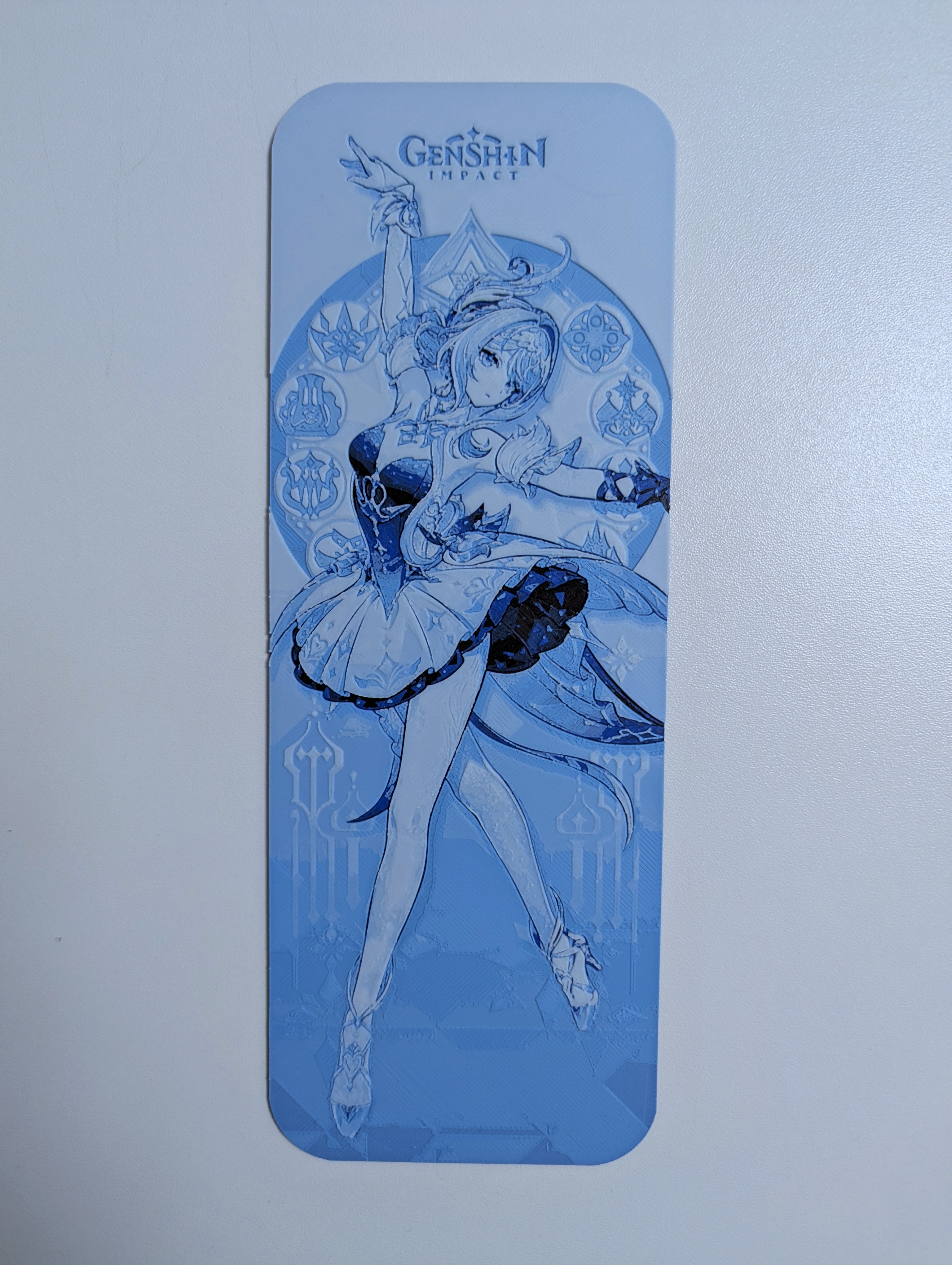 Odette Genshin Impact Character Card HueForge